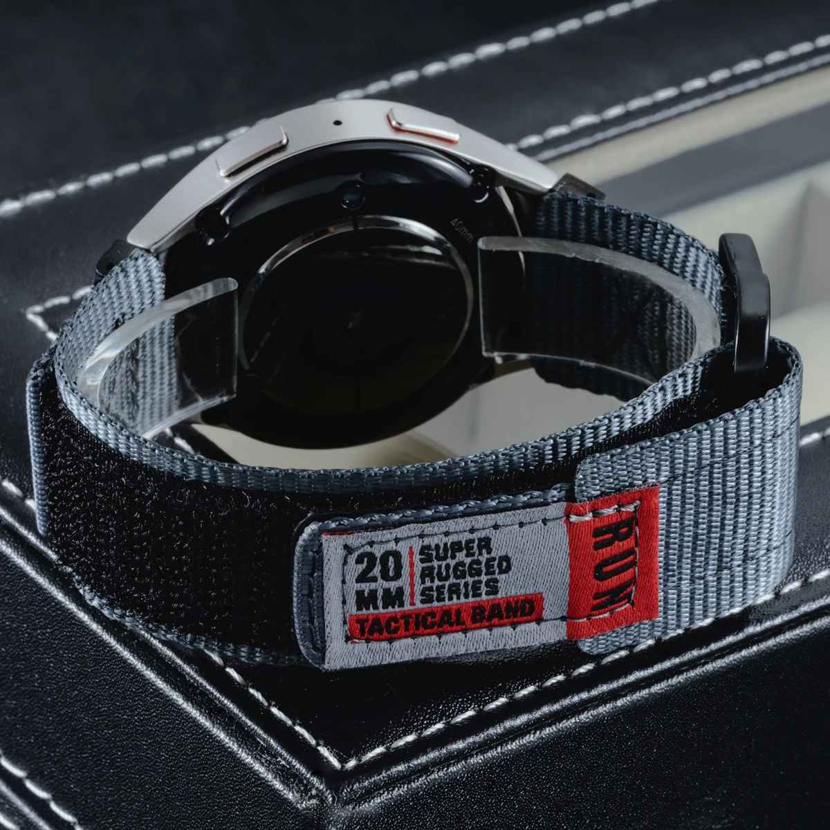 Pulseira de nylon de ajuste rápido para samsung galaxy 7/6/5/4 40mm 44mm sem lacunas pulseira para relógio 6 4 clássico 43 47mm 42 46mm 5 pro 45mm banda