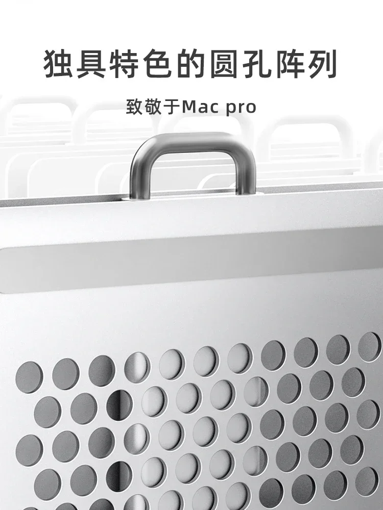 Vendite calde Il supporto per laptop con la stessa consistenza del MacBook è adatto per MacBook pieghevole