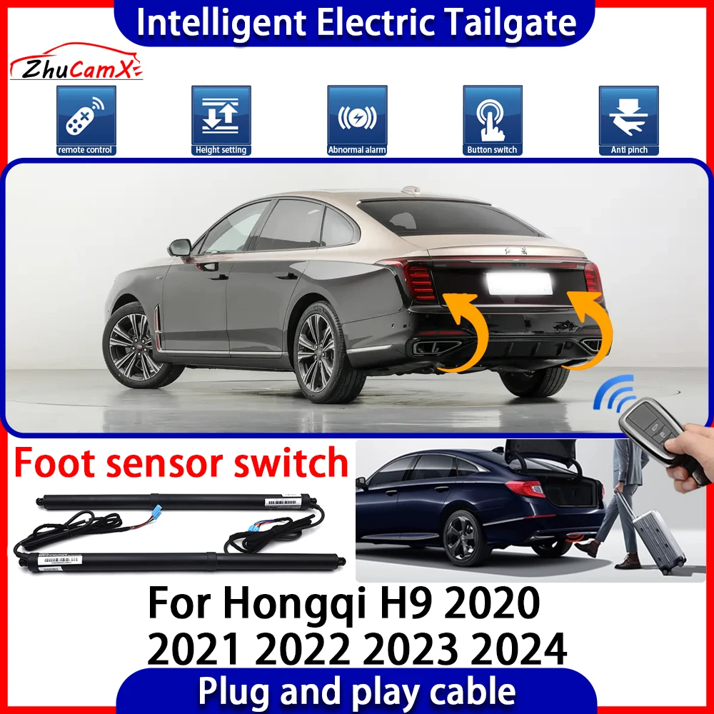 

Car Automatic Lifting kit Opening Trunk Intelligent Electric Tail Gate Lift Tailgate for Hongqi H9 2020 2021 2022 2023 2024