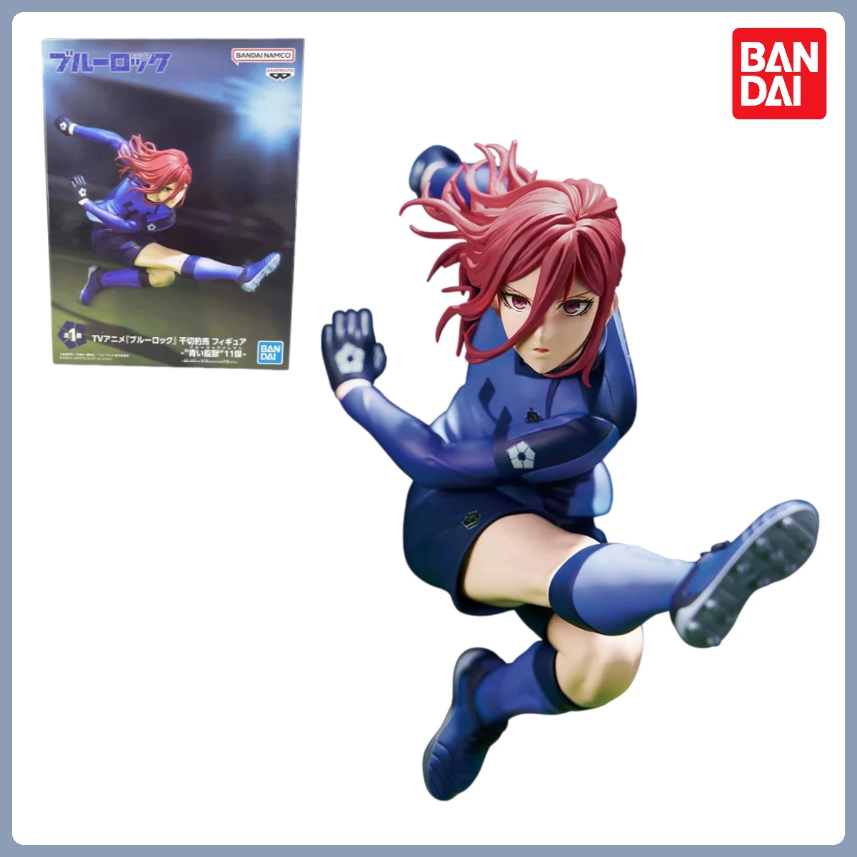 

In Stock Bandai Banpresto Genuine Anime Blue Prison Chigiri Hyoma Itoshi Sae Action Figure Football Girl Collection Model Toy