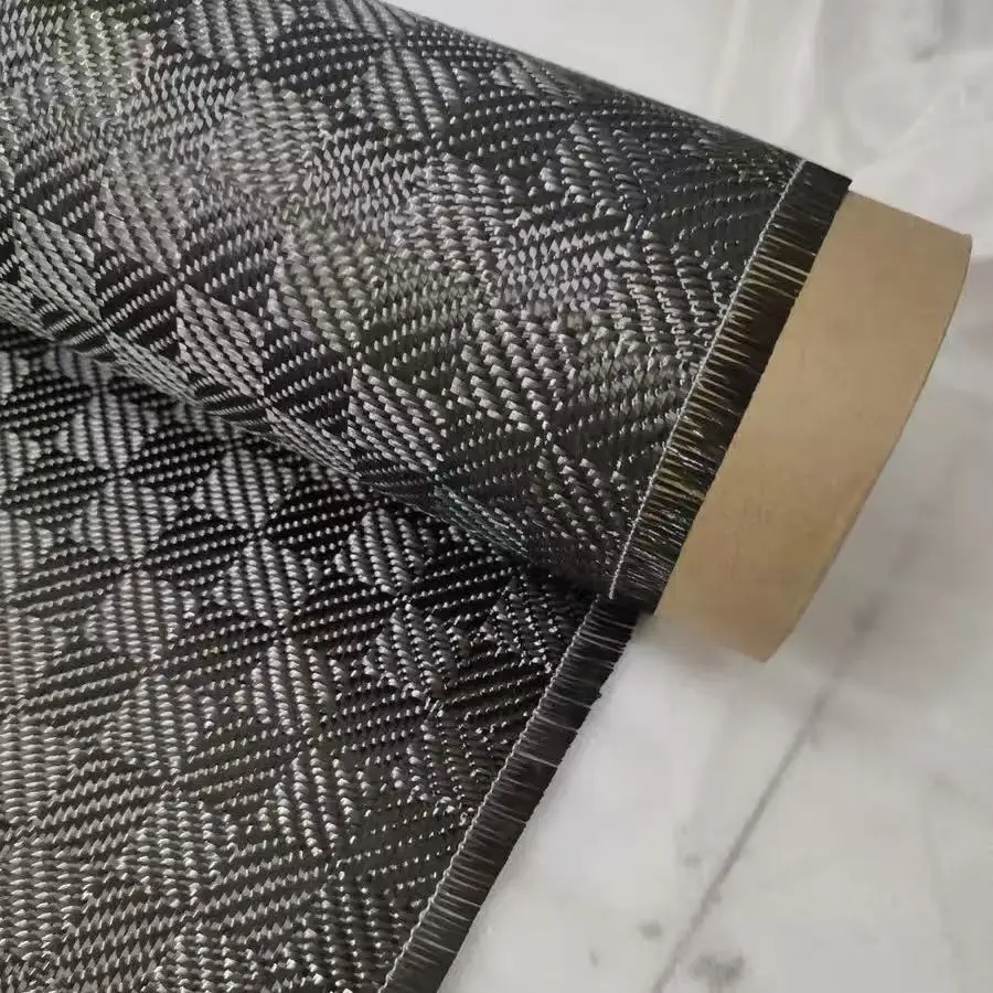 

3k280gsm carbon fiber jacquard fabric, square checkered jacquard, car modification DIY handicraft cloth