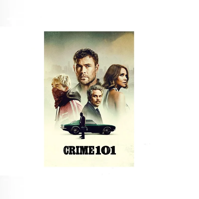 10style Crime 101 (2026) Movie,Art Picture Print Silk Poster Home Wall Decor