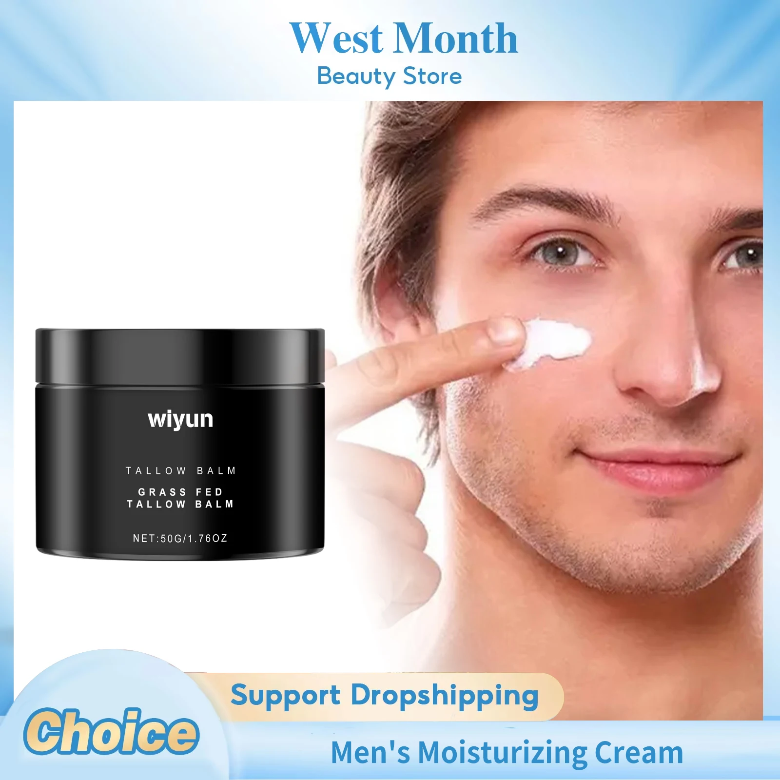 

Men's Moisturizing Cream Nourishing Reduce Wrinkles Fade Fine Lines Firming Brightening Smooth Refreshing Anti Aging Face Cream