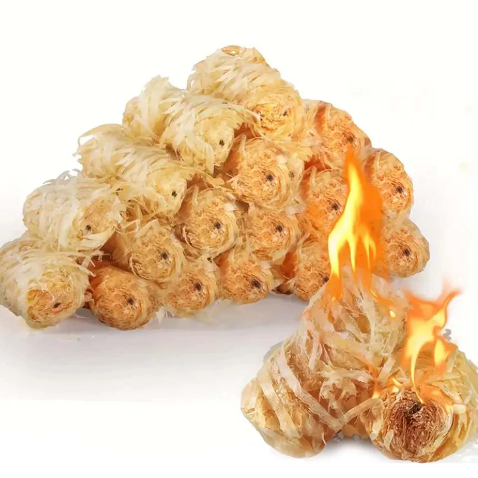 

30/50/100 шт. натуральные восковые палочки для розжига, подходят для камина, гриля, печи, дровяного камина, для розжига угля ﻿