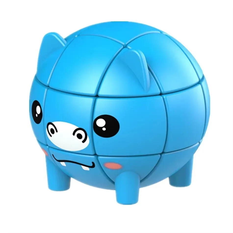 Urocze Kostki 3D z Zwierzętami Magiczne Kostki 3x3x3 Kostka Szybkościowa Zabawka Edukacyjna Pomysł na Prezent Urodziny Boże Narodzenie Zabawki dla Dzieci