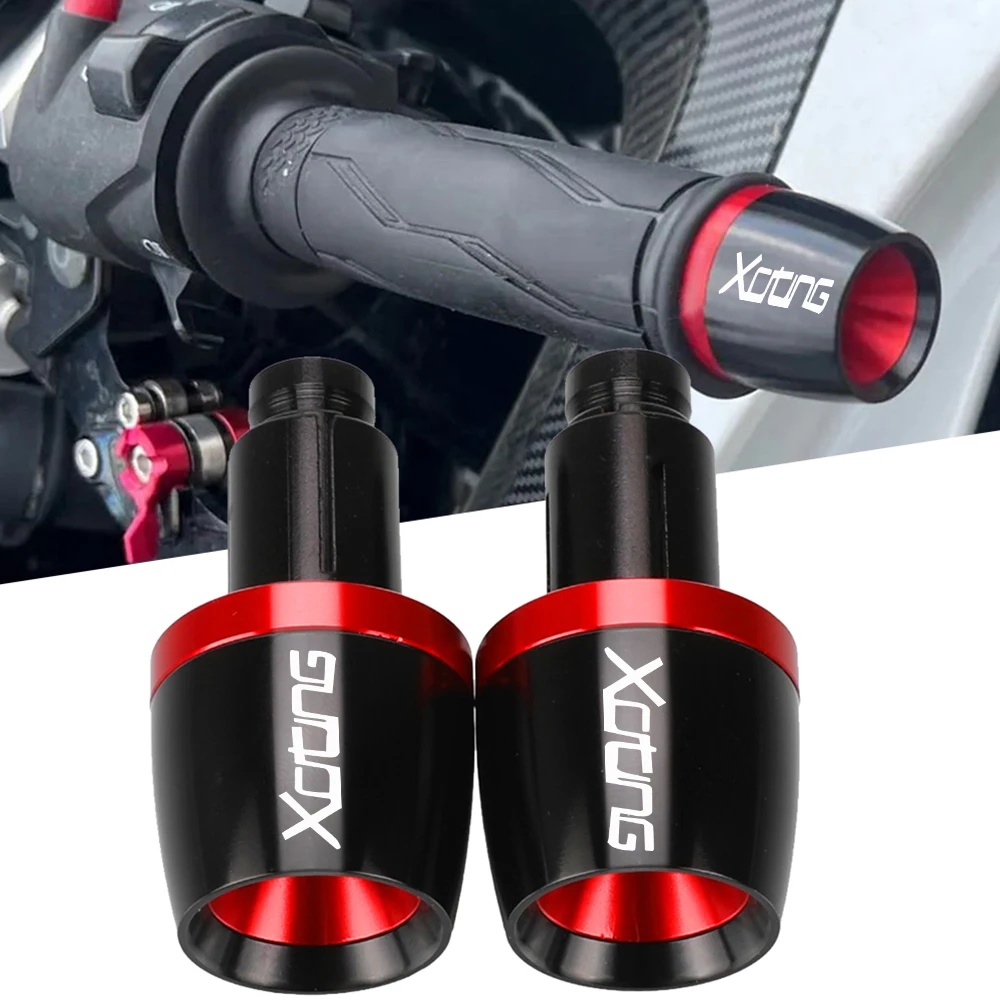 

For Kymco Xciting 200 250 300 400 400i 500 S400 S400i 7/8'' 22MM Motorcycle Handlebar Grips Ends Plug Slider Caps Handle bar end