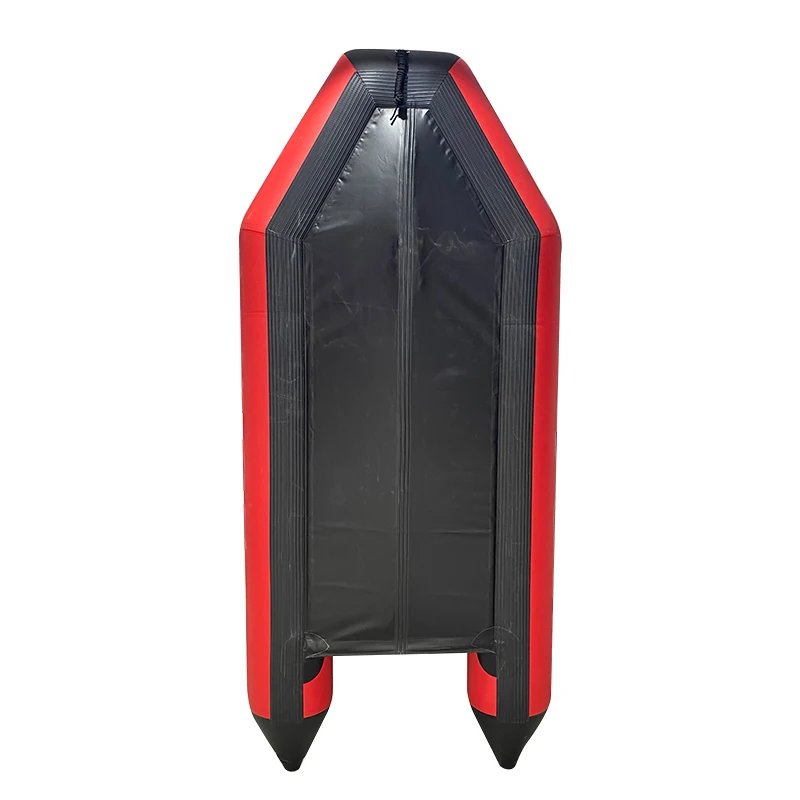 6 أشخاص الألومنيوم الطابق قارب الاعتداء قابل للنفخ 10.8ft PVC Transom سرعة كاياك للإنقاذ في حالات الطوارئ الغوص