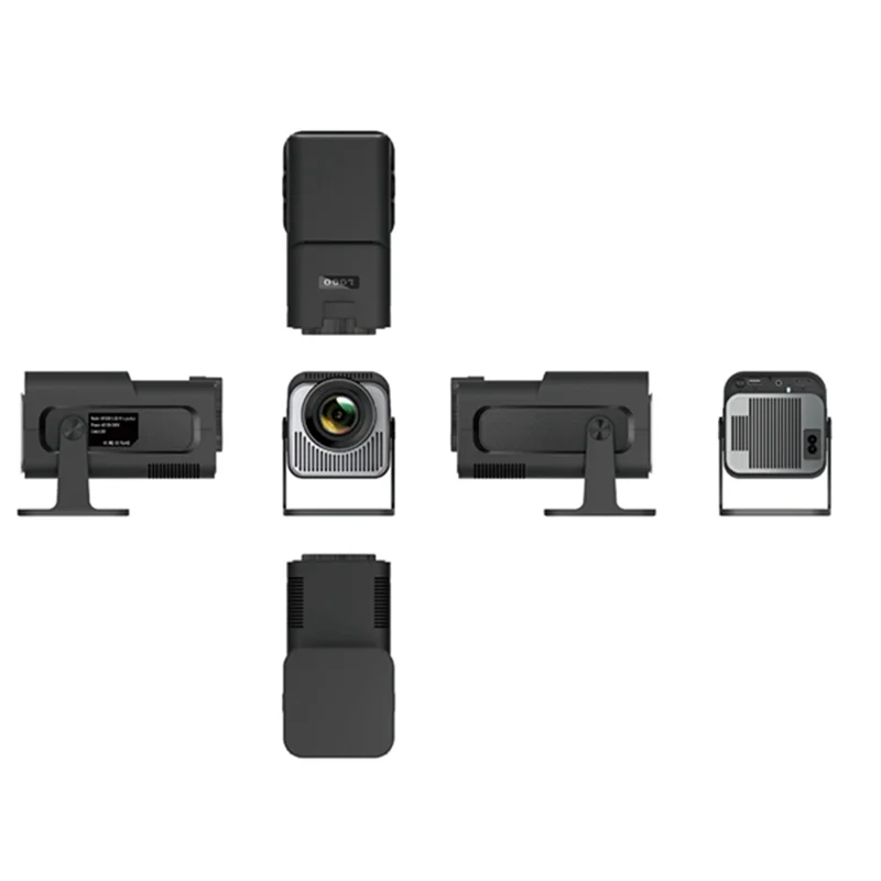 

FEDI-HY320 Мини-проектор 4K Native 720P Android 11 Проектор 4K 300ANSI Wifi6 BT5.0 Кино Открытый 180 ° Проектор