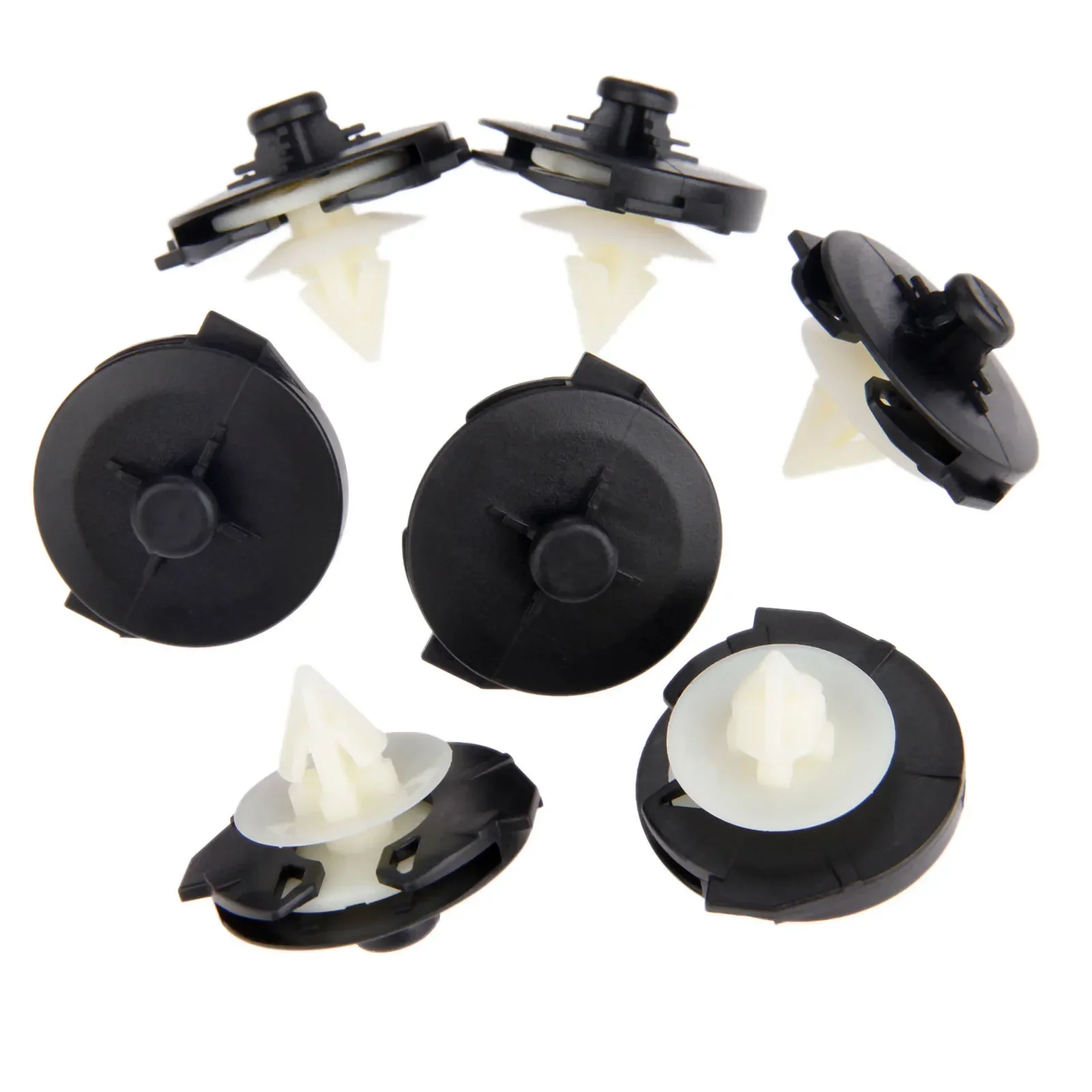 10Pcs Car Interior Door Card Panel Trim Clips Plastic Rivets Auto Fasteners Clip for Polo 6N1 6N2 Type 6N0868243A