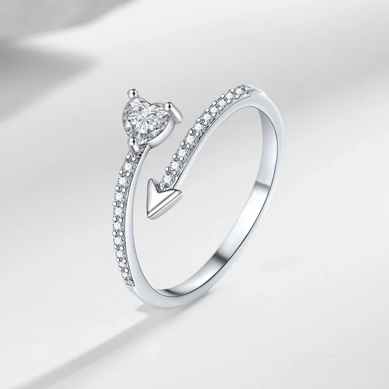 925 Sterling Silver Ring Classics Zircon for Women Luxury Shining Beautiful Ring Fashion Wedding Party Women Jewelry Wholesale