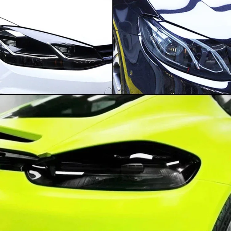 Upgraded versionCar Lamp Smoke Fog Light Taillight Tint Led Headlights Car Headlight Tint Film Vinyl Sticker
