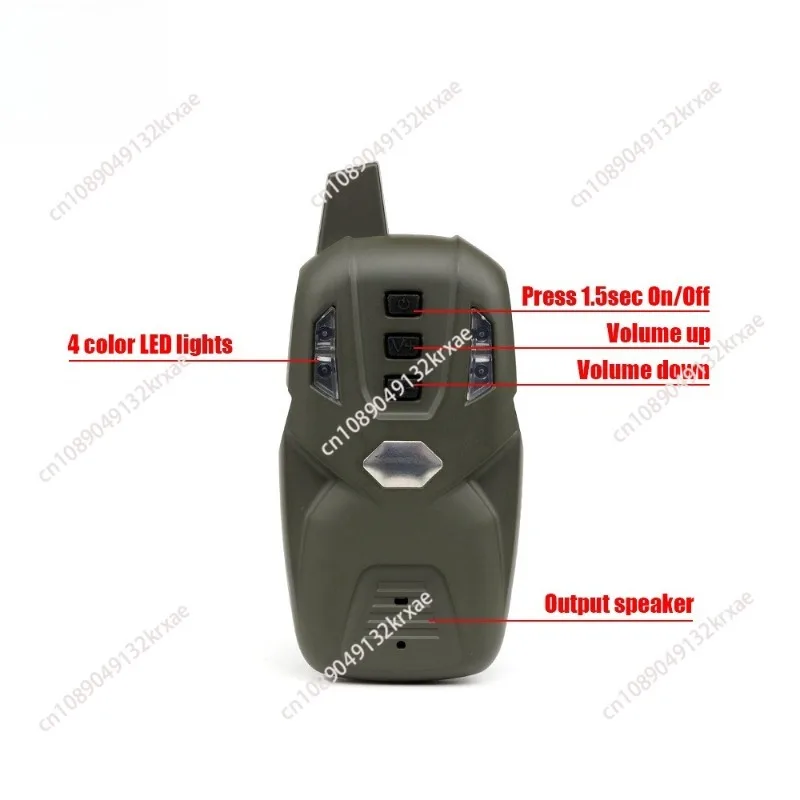 New European library carp fishing wireless alarm intelligent sea rod throwing rod fishing signal receiver