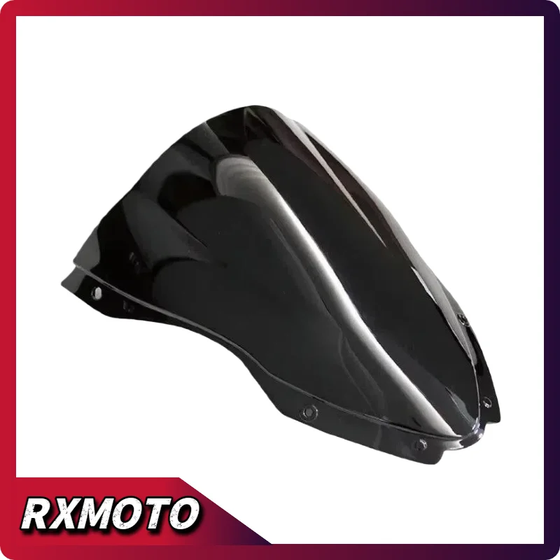 

Suitable for Kawasaki Ninja ZX10R 2016 2017 2018 2019 2020 Front Transparent/Dark/Iridium Windshield Double Bubble
