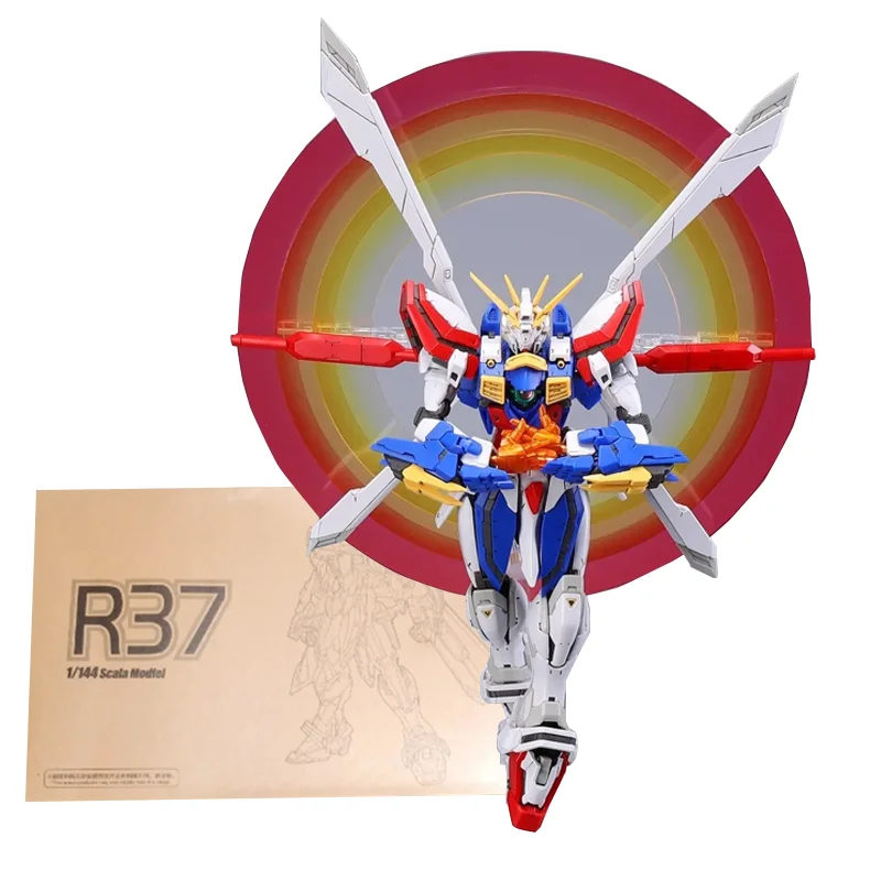 

Gaogao Model Rg 1/144 Gf13-017Nj God with Light Effect Assembly Model Movable Joints High Quality Robot Kits Models Kids Gift