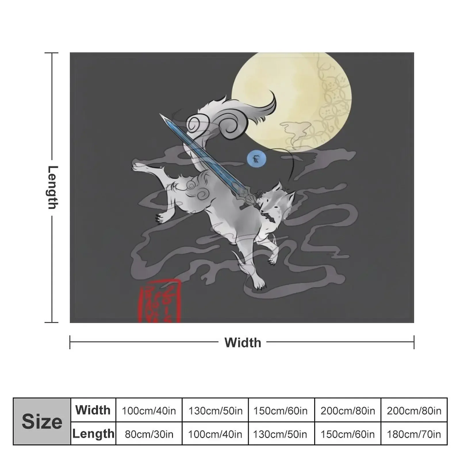 The Great Grey Wolf - Sifkami Throw Blanket Polar Softest christmas decoration christmas gifts Blankets