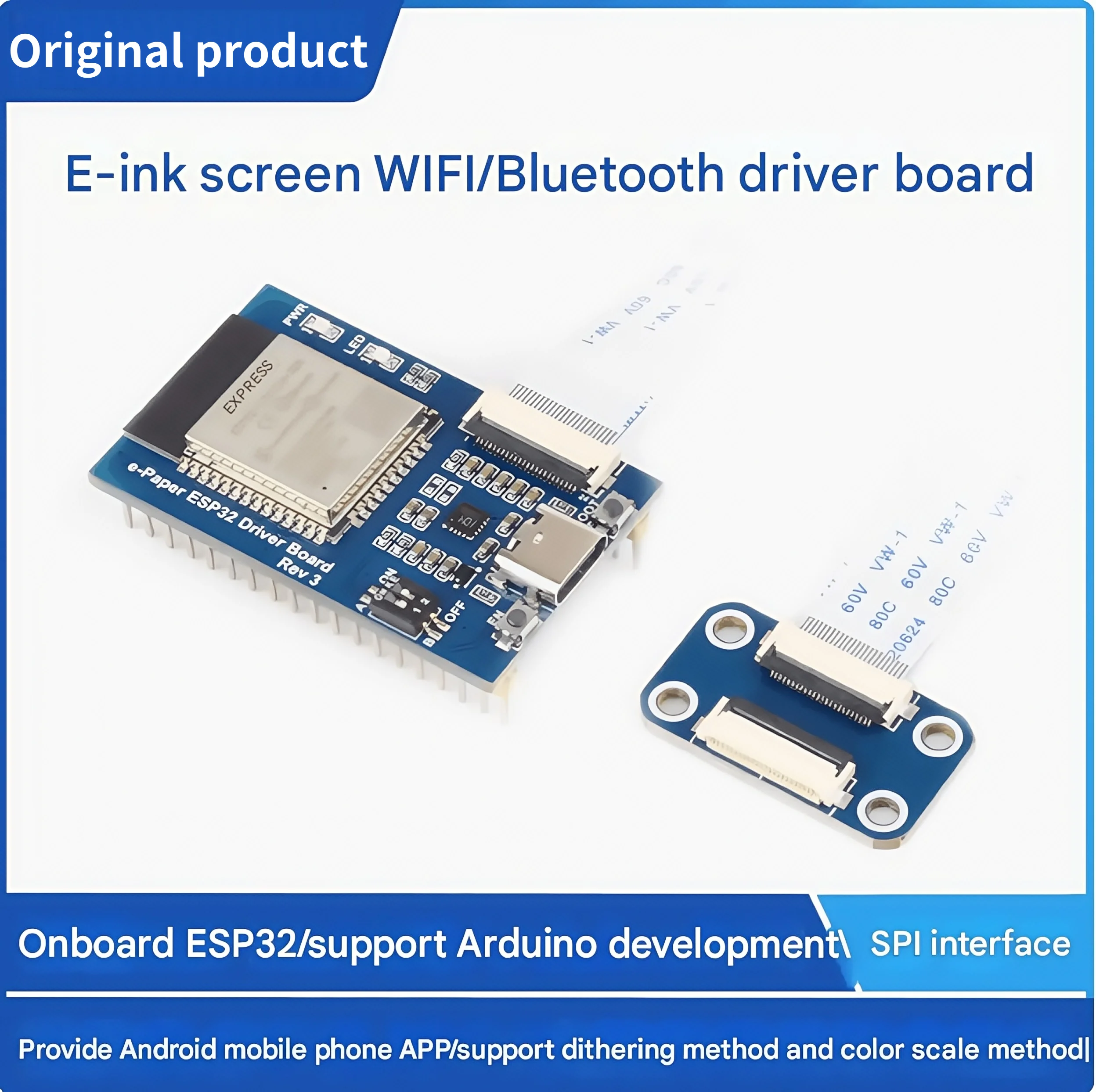e-Paper ESP32 Driver Board  Electronic paper ink screen e-Paper wireless network driver board ESP32