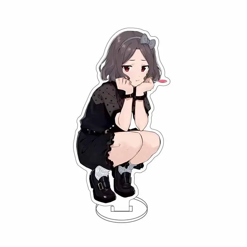 16CM Anime GIRLS BAND CRY Diamond Dust Figure Hina Rin Nana Ai Iseri Nina Awa Subaru Acrylic Stand Cos Ornaments Cute Gifts view 5