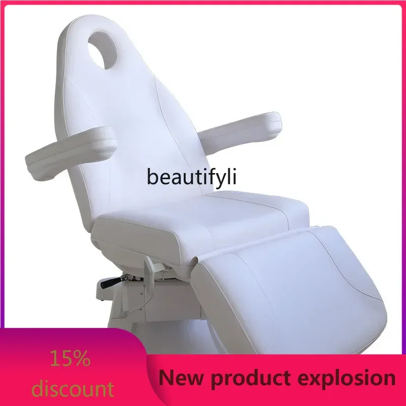 

ZzBeauty salon with electric lift beauty bed multi-function, tattoo embroidery, body bed