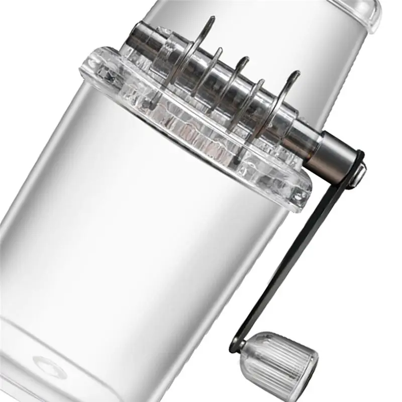 MALL Ice Crusher Manual Ice Crusher Machine1.25L Ice Grinder Drinks Chopper,Household Necessities,Summer Need