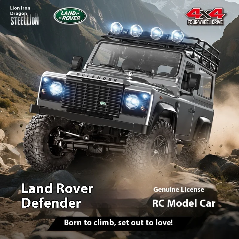 

Lion Iron Dragon H6003 Defender D90 Пульт дистанционного управления для скалолазания 1/14 Имитационная модель автомобиля Внедорожная игрушка для скалолазания