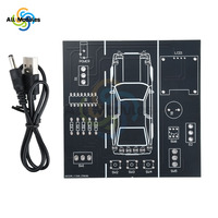 DIY Parts Car Driving Simulator DIY Soldering Practice Kit Electronic Project for Students Welding Practice
