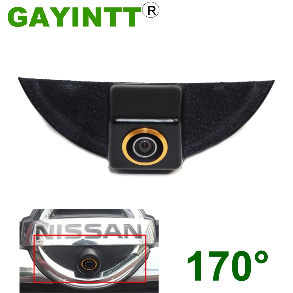 170° Car Front View Parking Camera for Nissan Qashqai LIVINA TIIDA  X-Trail Tatsu Livina fairlady Pulsar Cube Armada Extrem JUKE