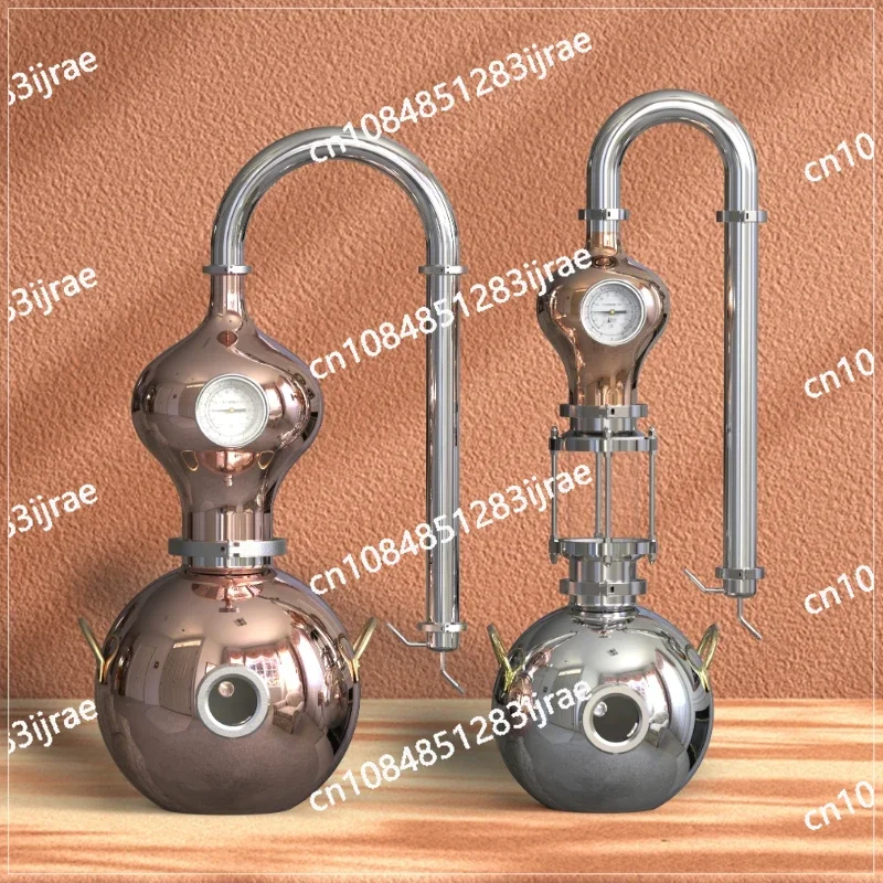 

Gourd Copper Household Pure Dew Essential Oil Machine Pure Copper Distillator Avoid Wine-Making Equipment Brewing Machine