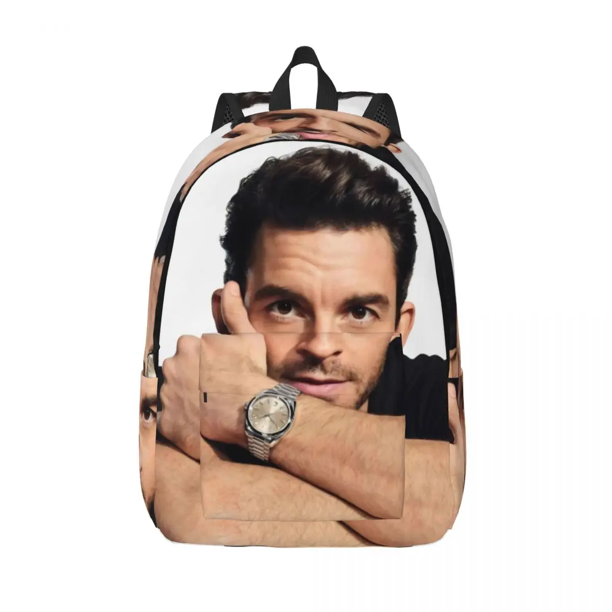 Jonathan Bailey Backpack Middle High College School Student Movie Actor Bookbag Teens Daypack Lightweight
