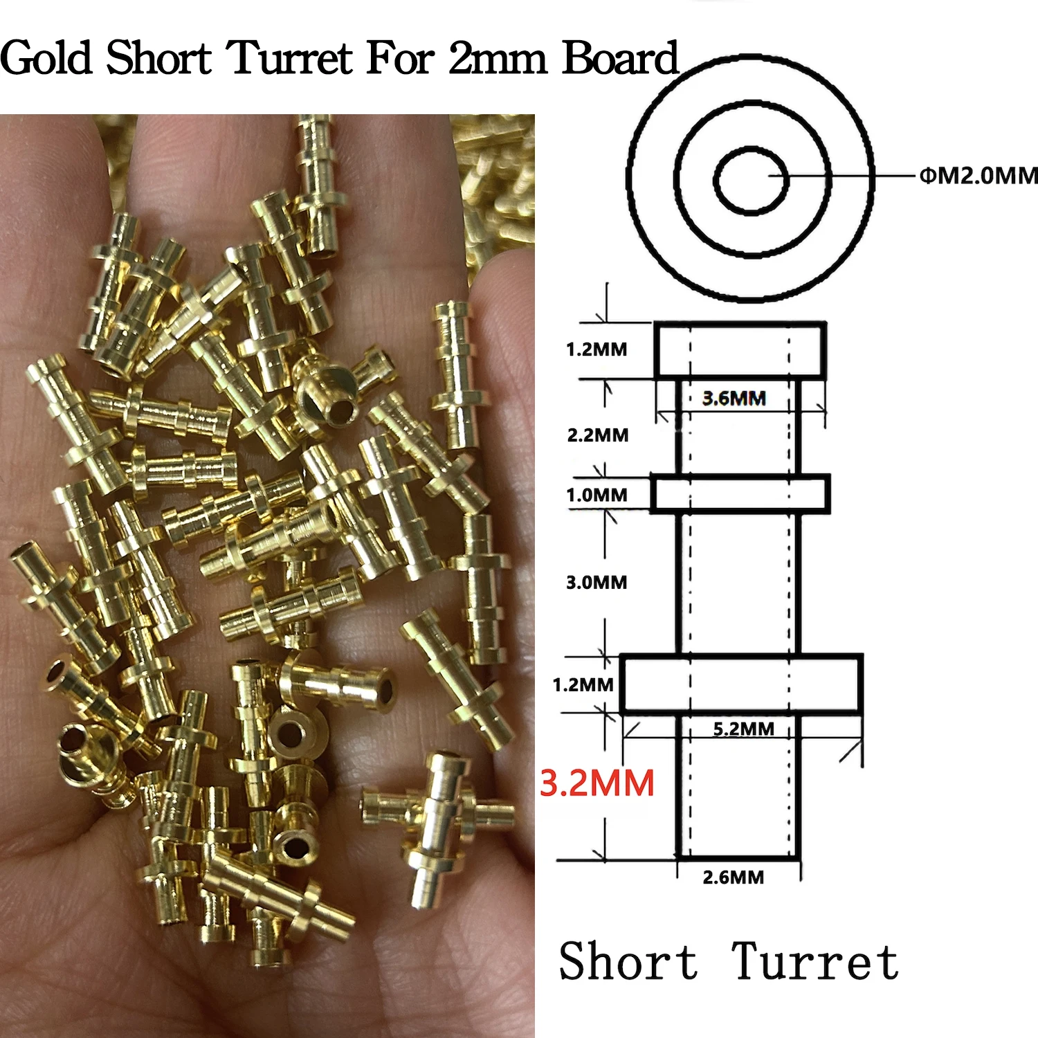 DIY Project Turret lug Audio Tag Board Turret Board Terminal Board For Tube Amplifier DIY Kit Copper Plated Tin Turret