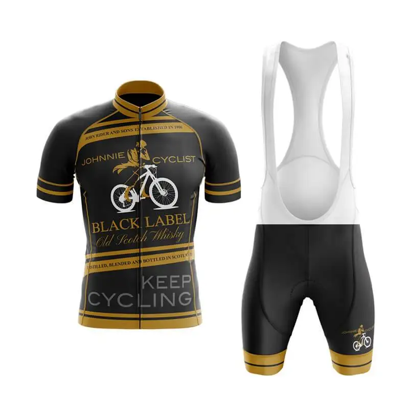 JOHNNIE Pro Cycling Jersey Set Men Summer MTB Bicycle Cycling Clothing Short Sleeve Maillot Ciclismo Outdoor Riding Bike Uniform