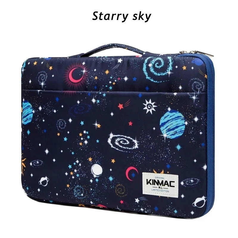 Brand Kinmac Laptop Bag 12,13.3,14,15.4,15.6,16 Inch Shockproof Lady Man Handbag Case For MacBook Air Pro M1 2 Women Briefcase