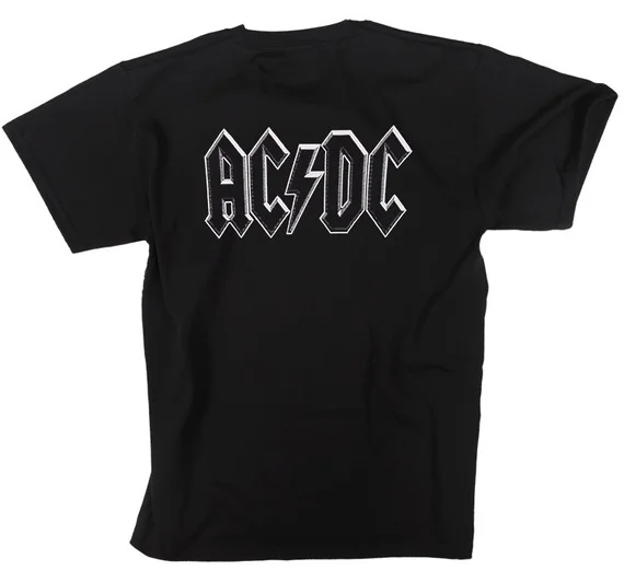 2026 Fashionable short sleeved sports T-shirt with ACDC print, fashionable and breathable, suitable for daily wear