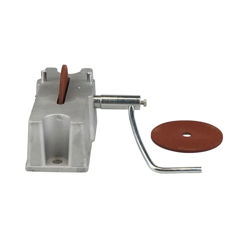 Hand Filter 66785 Piston Ring File Grinder Aluminum Alloy Manual Crank 120 Grain Carbide Grinding Wheel Replacement Parts