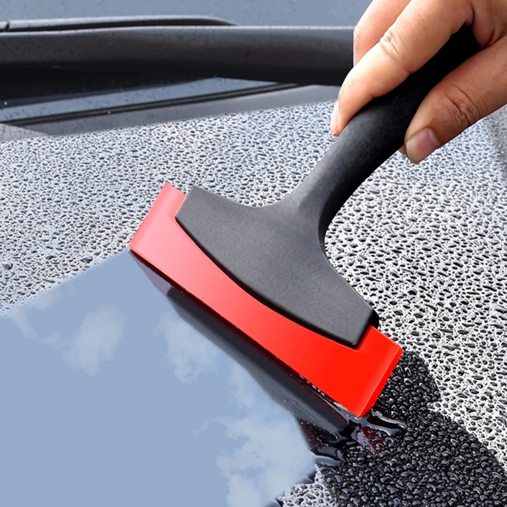 Silicone Cleaning Scraper Windscreen Water Wiper Shovels Tile Gap Filling Tool Grout Scraper Car Tint Film Sticker Squeegee Tool