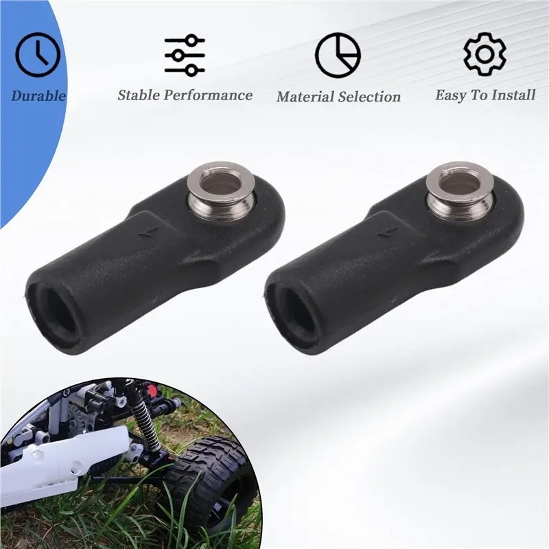 B05C-12Pcs 5347 Rod End Ball Joint General Trolley Ball Sets For 1/10 Traxxas E-REVO REVO SUMMIT