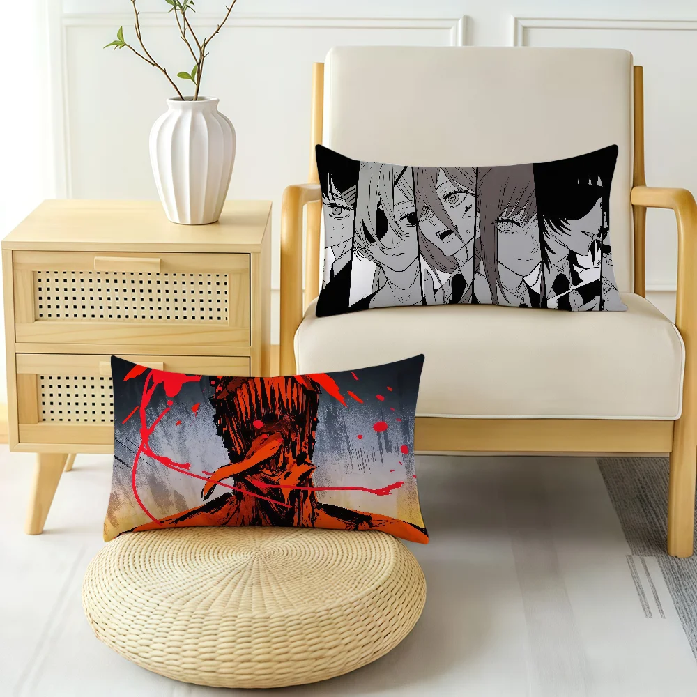 Hot Comics C-Chainsaw M-Man cushion cover Hit Product Home Sofa living Room Double-sided Soft Decorative Pillow Cover