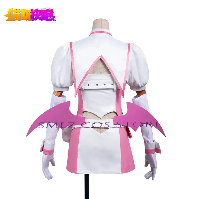 Disfraz de Cosplay de la Ídolo Virtual del Juego MuseDash, Conjunto de Top y Falda de Enfermera Buro, Traje para Fiesta de Halloween para Adr;5'b\7,k/