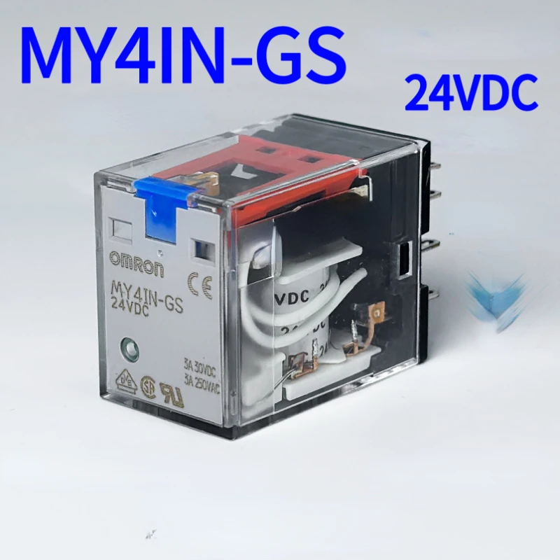 

5pcs Genuine Original MY4IN-GS Intermediate Relay 24VDC AC 220V