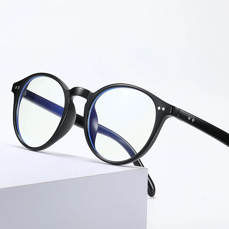 

VEITHDIA NEW Fashion Brand Computer Glasses PC Frame Anti Blue Ray Glasses Men/Women Classic Round Prescription Optical Eyewear