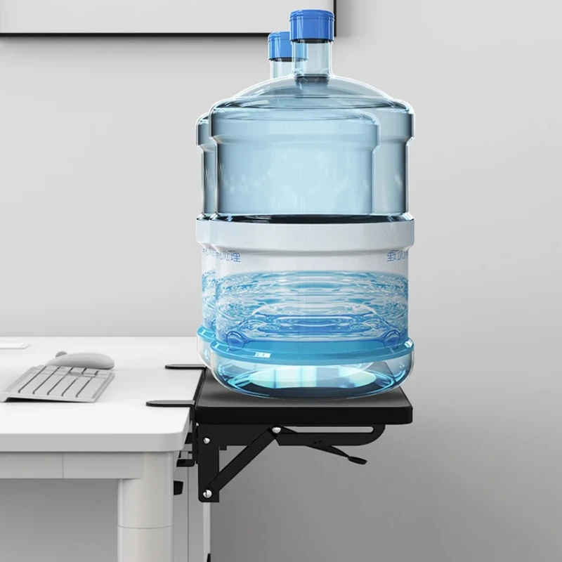 لوحة تمديد مكتبية قابلة للطي وواسعة طاولة الكمبيوتر المحمول ومسند اليد يدعم المكتب المنزلي بدون حفر ملحقات مكتب الكمبيوتر #3