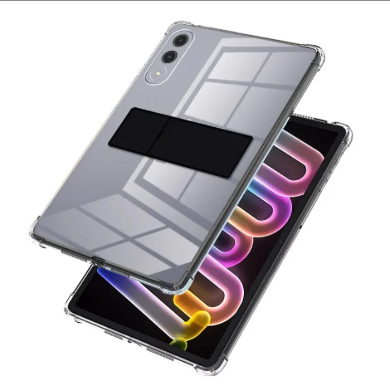 Funda con soporte transparente para Lenovo Xiaoxin Pad 12,1 Pro 12,7 Yoga Tab 11,1 Pro GT 11,1 Pad 11 Idea Tab Plus 12,1 K12 P12 Idea 11