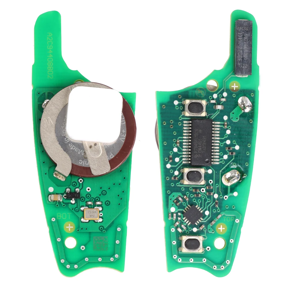 Keyecu a2c94379403 chave remota do carro de 3 botões para ford tourne transit GK2T-15K601-ab/aa 433.92mhz fsk pro id49 chip