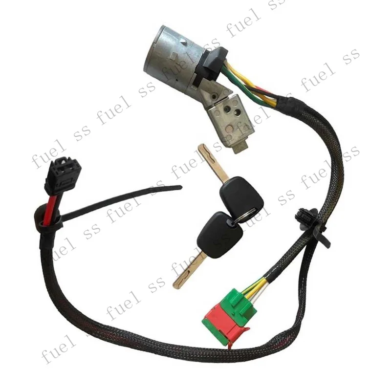 S+ Starter Steering Lock Kit With Key For 307 All Models 2001 2005 4162X4 4162AS