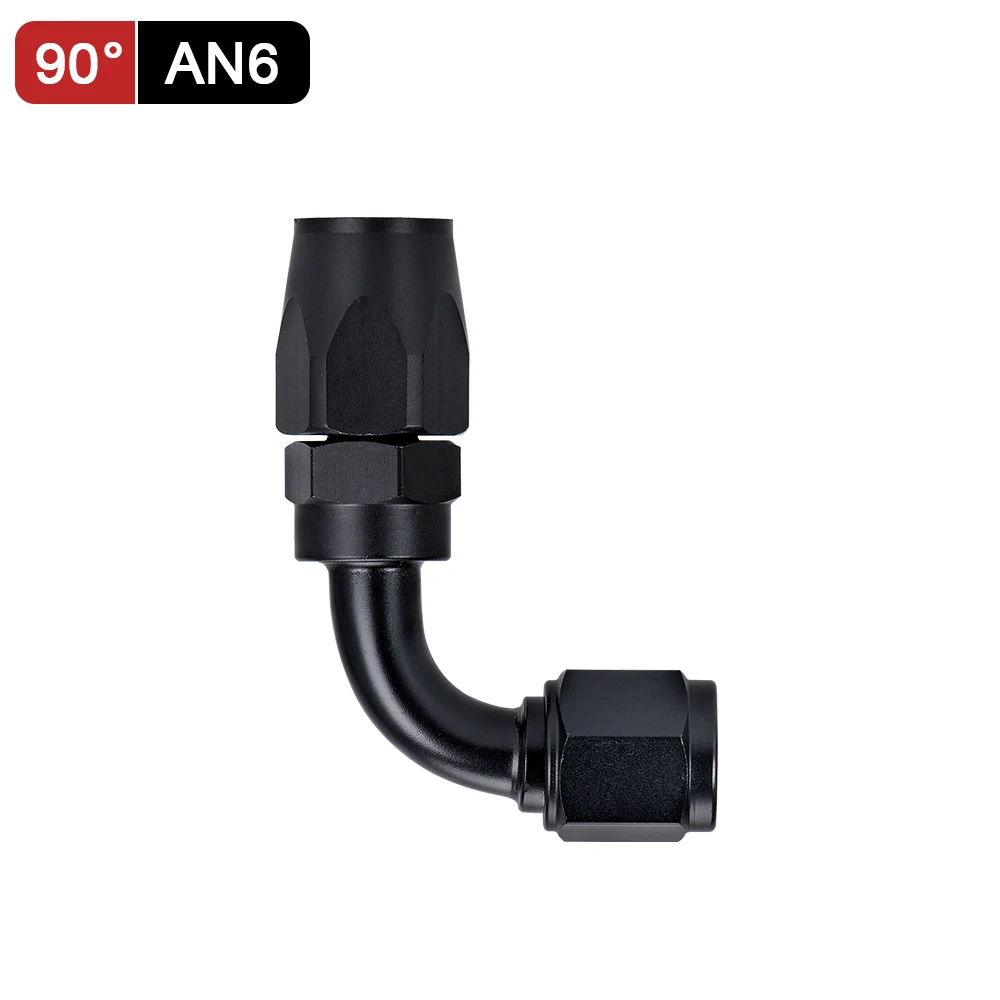 Universal AN4 AN6 AN8 AN10 AN12 AN16 Gerade 45 90 120 180 Grad Öl Kraftstoff Schwenk Schlauch Ende Fitting Öl Schlauch Ende Adapter Kit