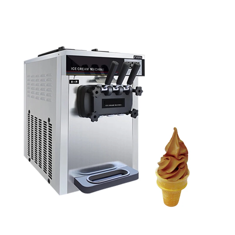 Hot Sale 3 Flavor Ice Cream Machine Commercial Soft Ice Cream Maker Soft Serve Ice Cream Machine