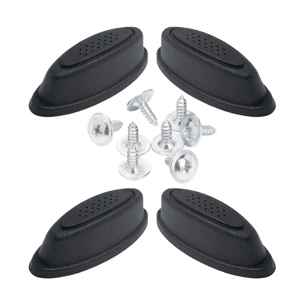 Luggage Bottom Side Stand Feet Durable Baggage Stud Foot Black Feet Pads Replaces Premium Suitcase Feet Pad for All Suitcase
