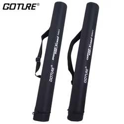 Goture Hard Tube Jigging Fishing Rod Bag 64cm 74cm 120cm 140cm 150cm Lure Fishing Rod Storage Case Handbag For Travel Fishing