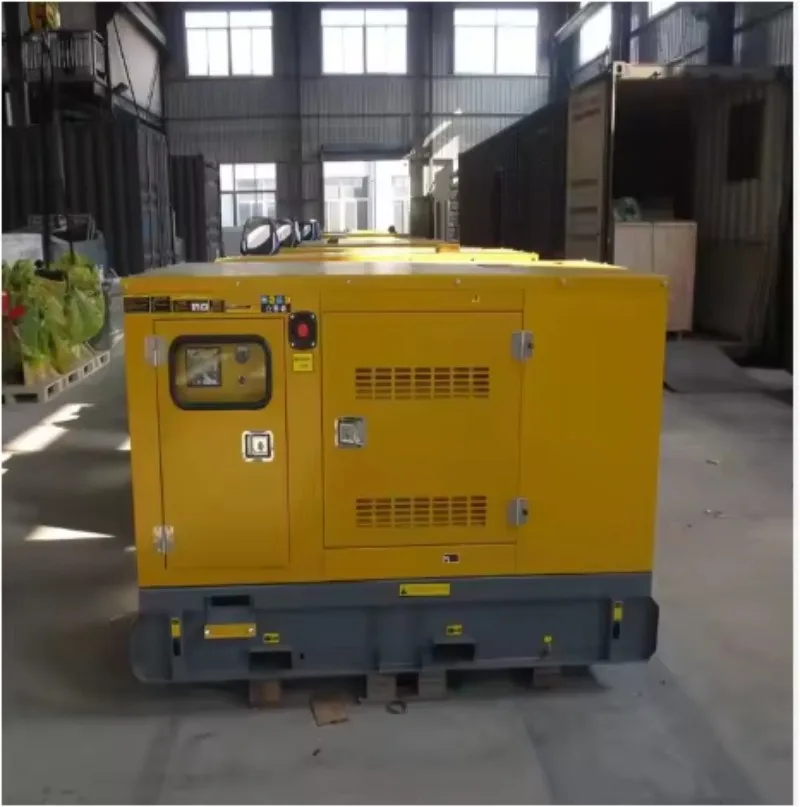 Three Phase Open Type Diesel Generator Cost Effective Basic Configuration Complete Protection Function Industrial Generating Set