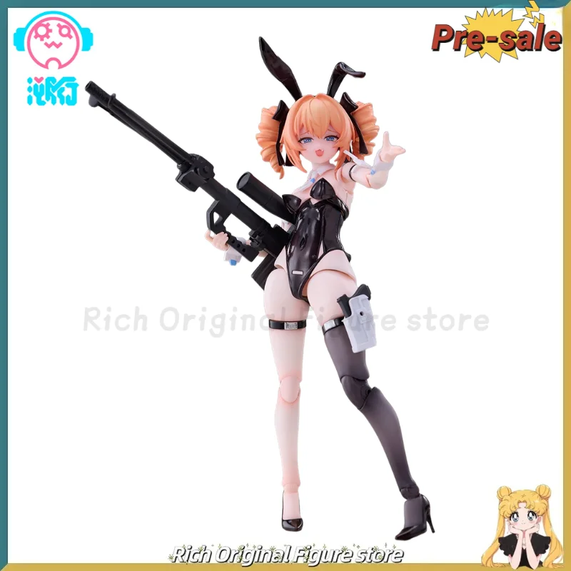【先行販売】オリジナル Sushing BUNNY RAPIO ACTION SQUAD スナイパー LEONI アクションフィギュアおもちゃモデルフィギュア装飾品