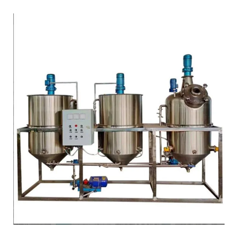 Automatic High Capacity Coconut & Rapeseed Seed Oil Refinery Machine with 800-1000 Units/Hour Production 220V/110V